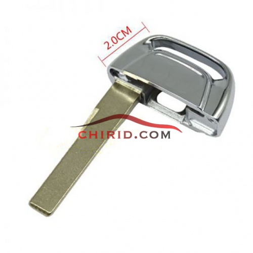 Audi A6L, Q5 emergency Key blade width2.0cm