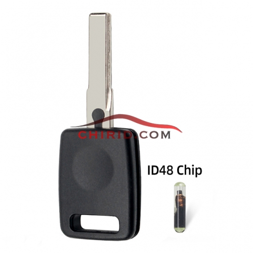 Audi transponder key with ID48  glass chip