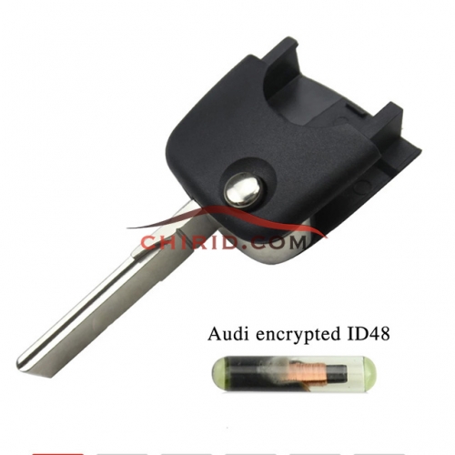 Audi hu66-remote key head with Audi  ID48 Can   Crystal chip inside