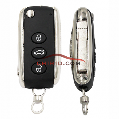 Bentley ASK  keyless-go 3 button remote key with pcf7942A/7944A chip and 315mhz with logo