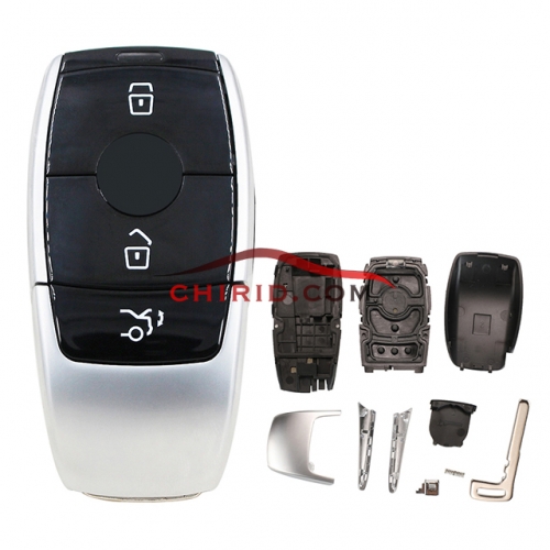 Benz  E300L S class GLC AMG 3 buttons remote key shell（black color）