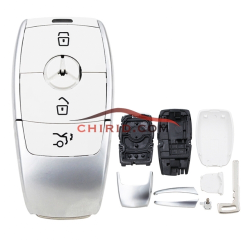 Benz  E300L S class GLC AMG 3 buttons remote key shell（white color）