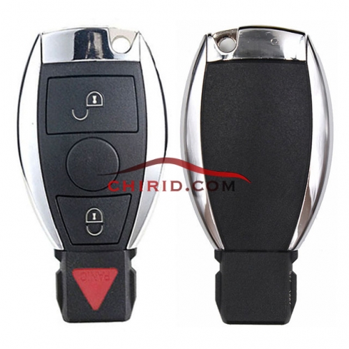 Benz 2+1 button remote  key with 433.92MHZ