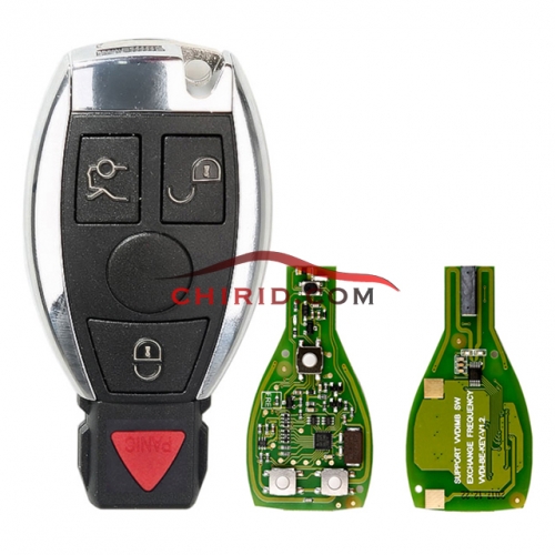 Xhorse VVDI BE Key Pro Improved Version Mercedes-Benz 3+1 button remote key with 315/434mhz