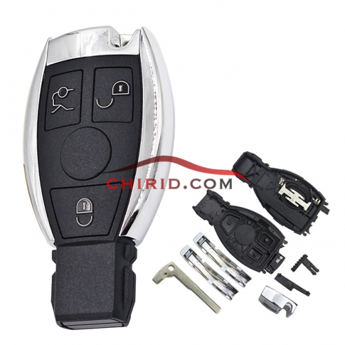 Benz 3 button remote key shell