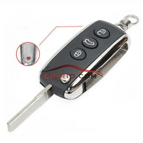 Bentley ASK  keyless-go 3+1 button remote key with pcf7942A/7944A chip and 433mhz with logo