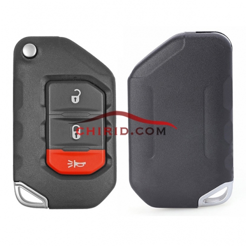 Original 2018-2019 Jeep W-rangler   2+1 buttons remote key with 433.92mhz and PCF7939M/4A chip  FCC ID: OHT1130261-68416784AA-001 Original PCB board  