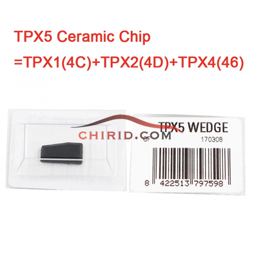 TPX5  Carbon  Chip, it includes the TPX4 's function（4C+4D+7936 chip）tpx5=tpx1+tpx2+tpx4