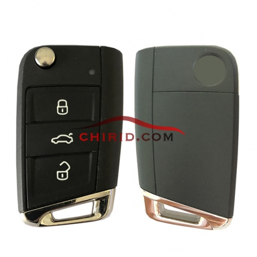 Original VW 3 button remote key with 434mhz 5GO959753BC