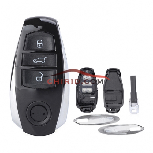 VW Touareg 3 button remote key blank