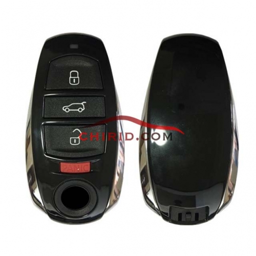 VW unkeyless Touareg 3+1 button remote key with Hitag(VAG) chip-315MHZ