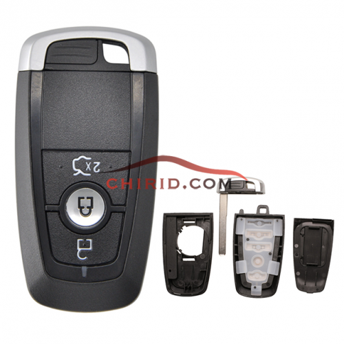 Ford 3 button remote key shell