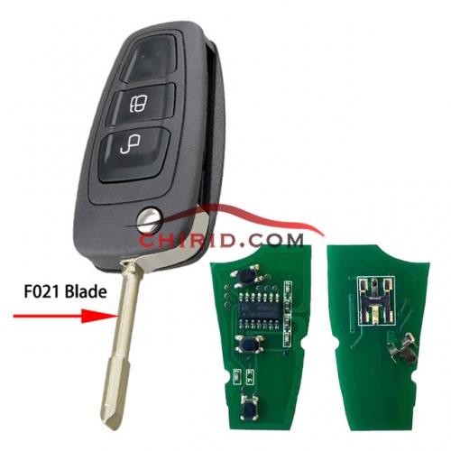 Ford Mondeo 2 buttons 4d63 chip with 434mhz Before 2012 year