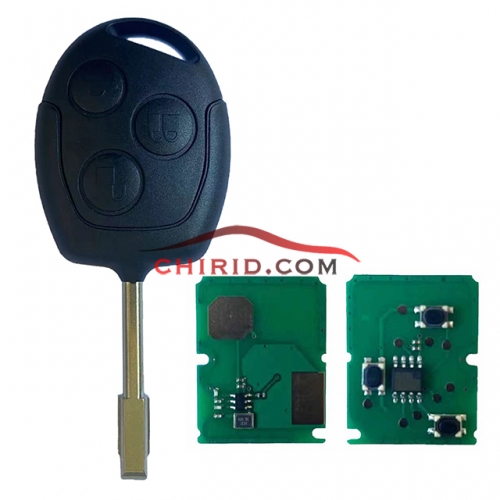 FORD Mondeo  3 Button Remote key with 4D60 Glass chip . with 315mhz or 434mhz