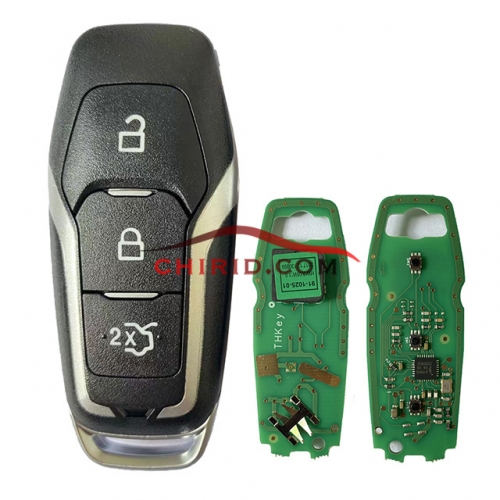 Ford 3 button remote key with Hitag pro 49 chip  with 434mhz   for 2013-2015 Ford keyless