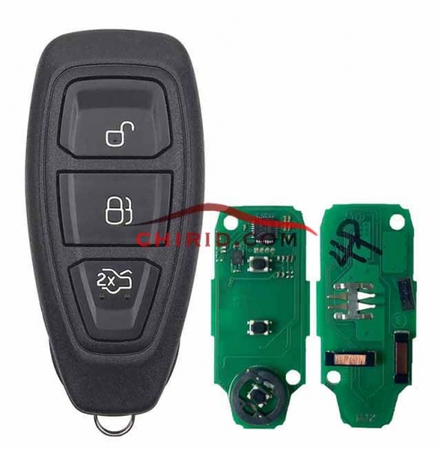 Ford 3 button  keyless remote key  with PCF7953P/Hitag pro/ ID49 chip 434mhz for Ford Kuga 2015-2017