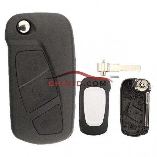 Ford 3 button remote key blank with SIP22 blade for Ford KA 2008-2016