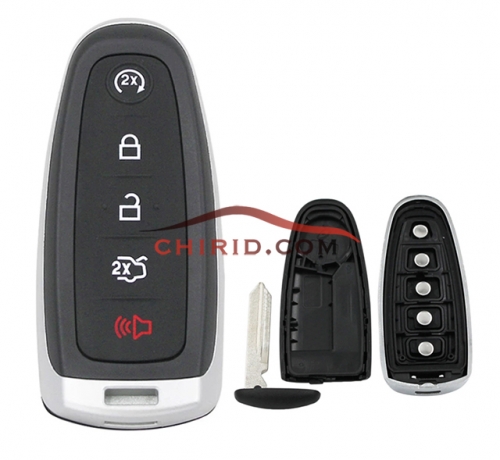 Ford 4+1 button remote key blank ford focus and prox