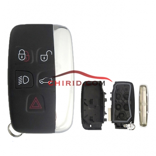Ford 5 button remote key blank without logo