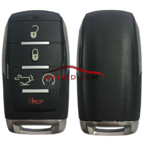 Original 2019 Dodge RAM 1500 Smart Key 433 Mhz 4+1buttons FCCID: Starter - OHT-4882056  Part No:5932354AF Original PCB board, aftermarket key shell