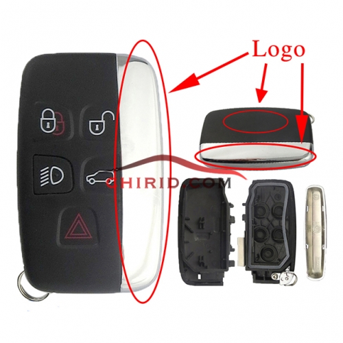 Ford “Jaguar” 5 buttons key shell