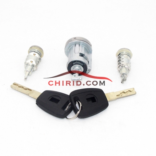 Fiat full set lock (indules ignition  lock,left door lock,right door lock）