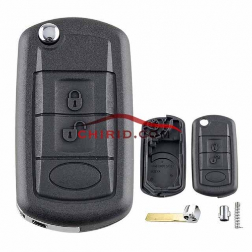 land-rover 3 button remote key blank--(BMW style)