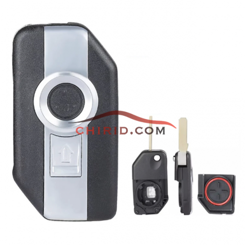 BMW motorcycle 1 button flip remote key blank