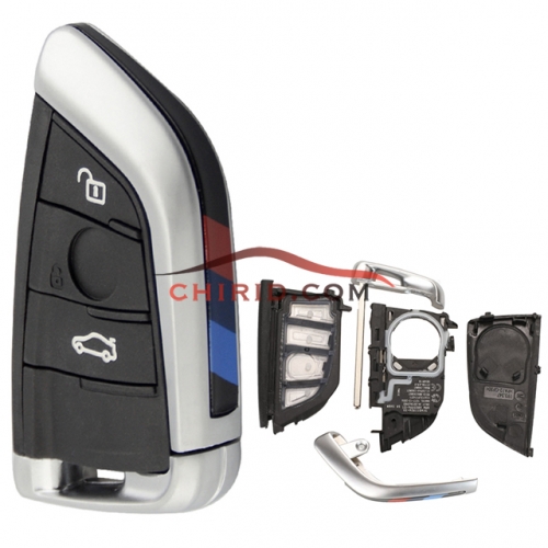 BMW X5 3 button keyless remote key shell