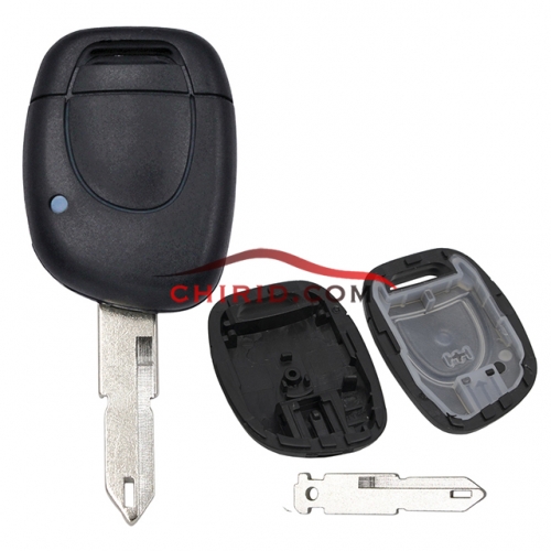 Renault 1 button remote key blank without the battery place 2001 to 2004 model
