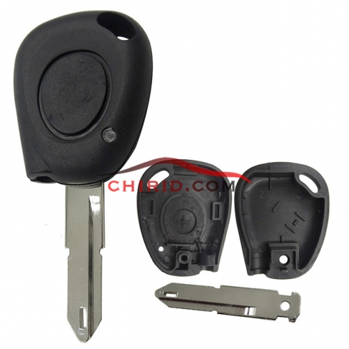Renault 1 button remote key blank