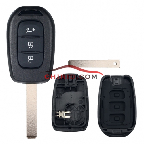 Renault 3 button remote key blank