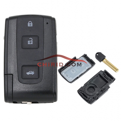 Toyota Crown 3 button remote key blank