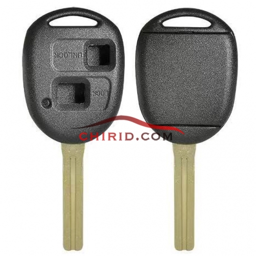 Toyota 2 button key shell with TOY48-SH2 blade