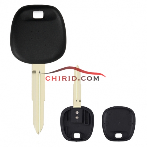 Toyota transponder key blank Toy41 blade without logo with carbon chip part