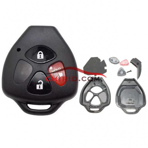  Toyota 2+1 buttons key blank