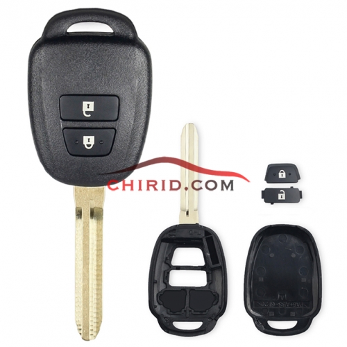 Toyota 2 button remote key blank