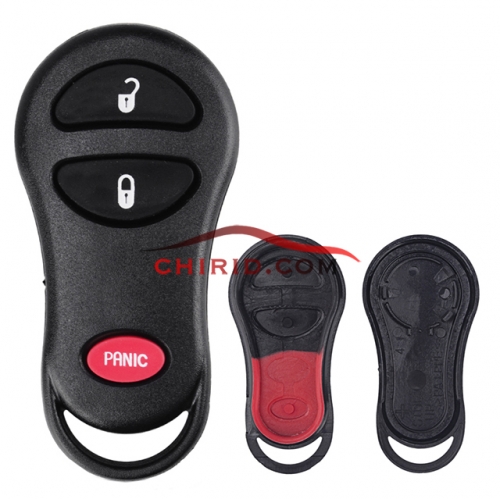 Chrysler 2+1 button  remote key blank