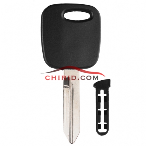 Ford transponder key shell with chip slot
