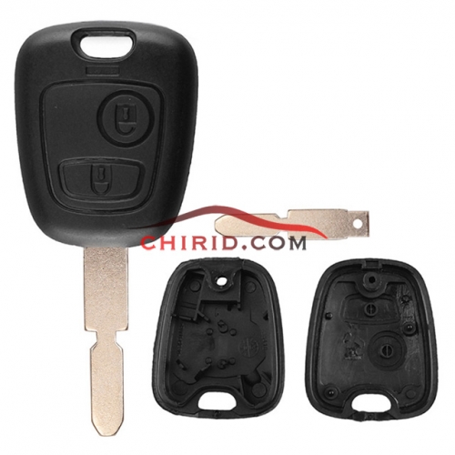 Peugeot key blank with 406 /NE78 blade