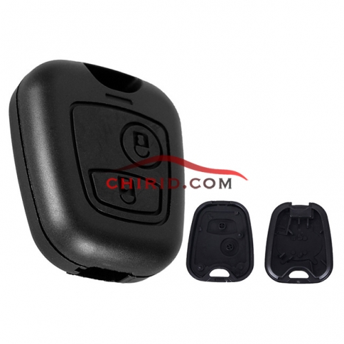 Peugeot 2 button remote key  blank