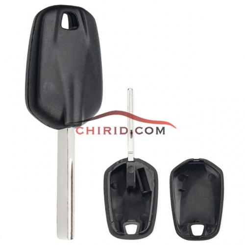 Peugeot transponder key blank with HU83/407 blade