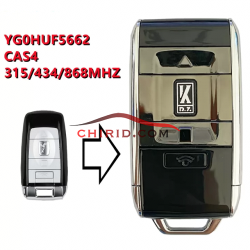 BMW case4/case4+ remote key with 315mhz/433mhz/868mhz