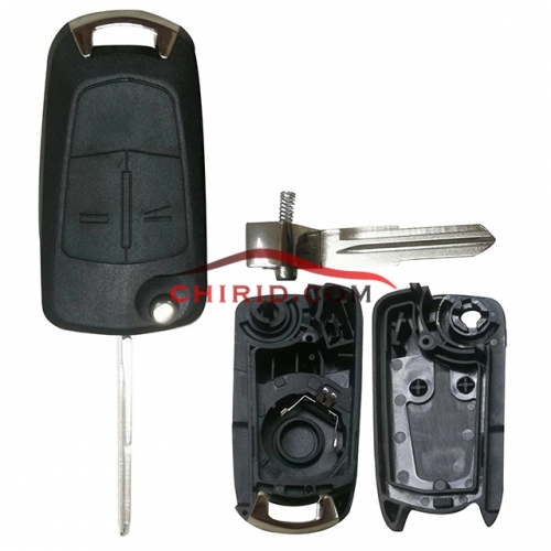 Opel 2 button original replacement key shell