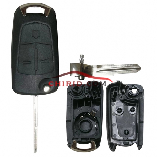 Opel 3 button original replacement key shell