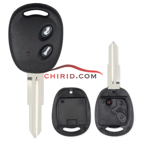 Chevrolet 2 button remote key blank with right blade