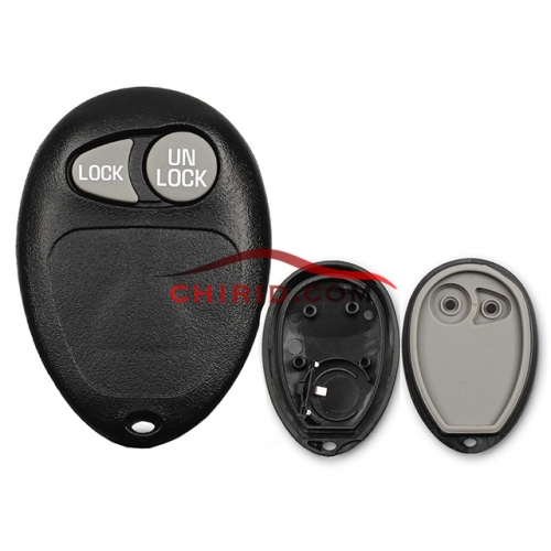 Buick 2 buttons remote key blank