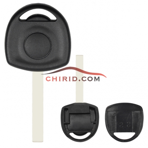 Opel transponder key shell with HU100 blade