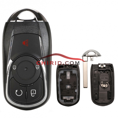 Buick-BK08CBuick 4+1 button keyless remote key blank