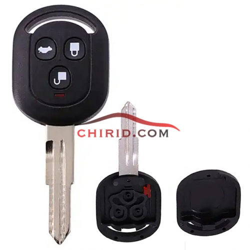 Buick 3 button remote key blank